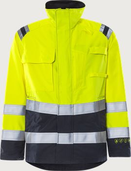 Flamestat high vis jakke kl.3 4175 ATHS Fristads Medium