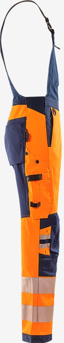 High Vis Green Stretch-Latzhose Kl. 2 1031 GSTP 4 Fristads