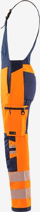 High Vis Green Stretch-Latzhose Kl. 2 1031 GSTP 3 Fristads