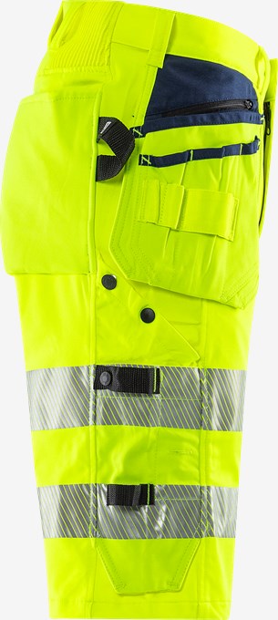 High Vis Green Handwerker Stretch-Shorts Kl. 2 2646 GSTP 4 Fristads