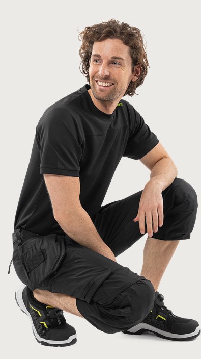 Rozciągliwe spodnie pirackie rzemieślnicze 2600 GLWS 3 Fristads