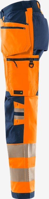 Pantaloni craftsman stretch Green High Vis CL.2 2644 GSTP. 3 Fristads