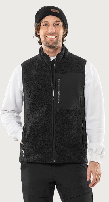 Argon micro pile fleece waistcoat 1 Fristads Outdoor