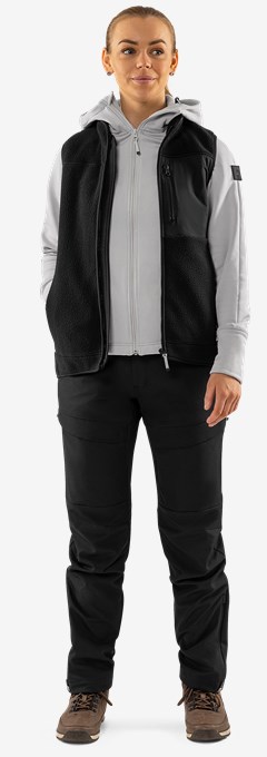 Cobalt Polartec® Power Stretch® Hoodie Damen 6 Fristads Outdoor