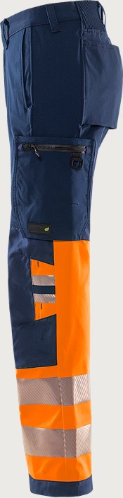 High vis Green stretchbuks klasse 1 2647 GSTP  3 Fristads