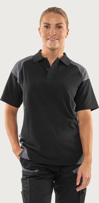 Green Polo-shirt heavy 7047 GPM 2 Fristads