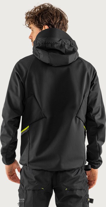 Functional hooded softshell jacket 4871 GBF 2 Fristads