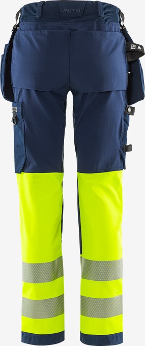 Pantalon d'artisan haute visibilité femmes Green stretch  classe 1 2643 GSTP  3 Fristads