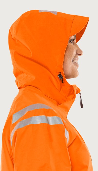 High vis Green stretch kuoritakki naisten lk 3 4681 GLPS 3 Fristads