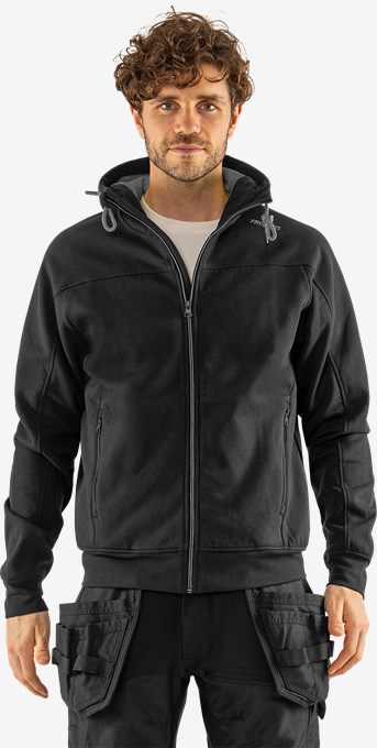 Felpa full zip con cappuccio 7550 GSM 5 Fristads