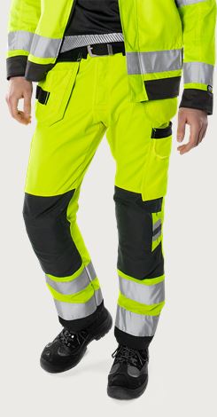 Pantaloni craftsman Green High Vis. CL.2 2641 GPLU Fristads Medium