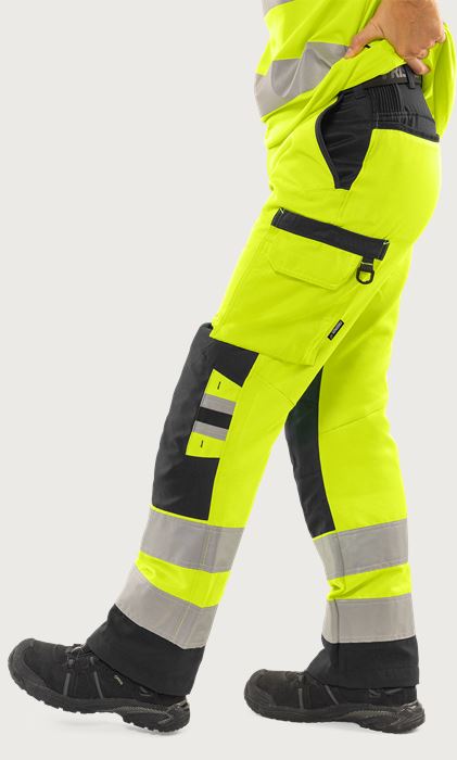 Pantaloni Green donna High Vis. CL.2 2642 GPLU Fristads Medium