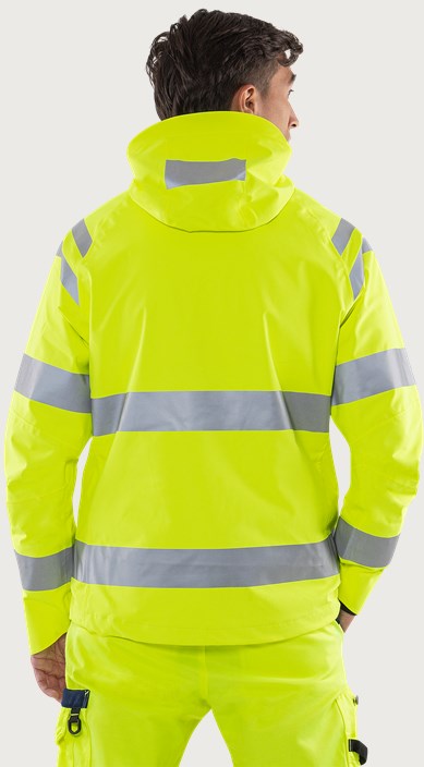 High vis Green stretch kuoritakki lk 3 4680 GLPS 2 Fristads