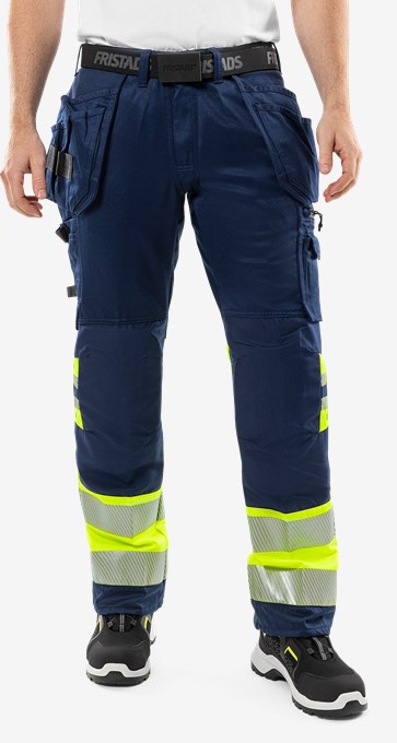 High Vis Handwerker Stretch-Hose Kl. 1 2706 PLU 5 Fristads