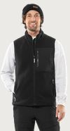 Argon micro pile fleece waistcoat