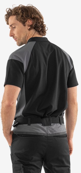 Green heavy poloshirt 7047 GPM 7 Fristads