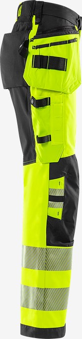 Varsel Green hantverkarbyxa stretch 2664 GSTP klass 2, dam 5 Fristads