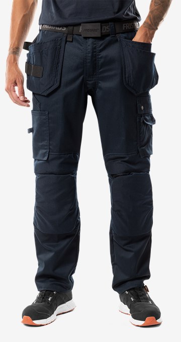 Green craftsman trousers 241 GS25 5 Fristads