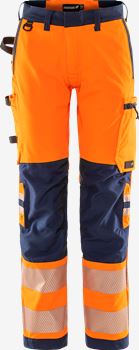 High vis Green stretch trousers woman class 2 2665 GSTP Fristads Medium