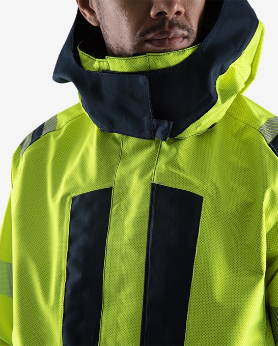 Flamestat High Vis GORE-TEX PYRAD® Jacke Kl.3 4095 GXE 6 Fristads
