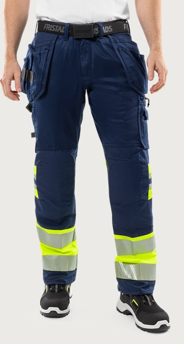 High vis craftsman sztreccs nadrág cl 1 2706 PLU 1 Fristads