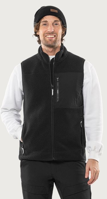 Argon micro pile fleece waistcoat Fristads Outdoor Medium