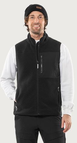 Argon micro pile fleece waistcoat Fristads Outdoor Medium