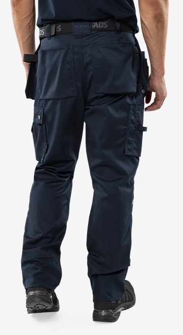 Green craftsman trousers 241 GS25 7 Fristads