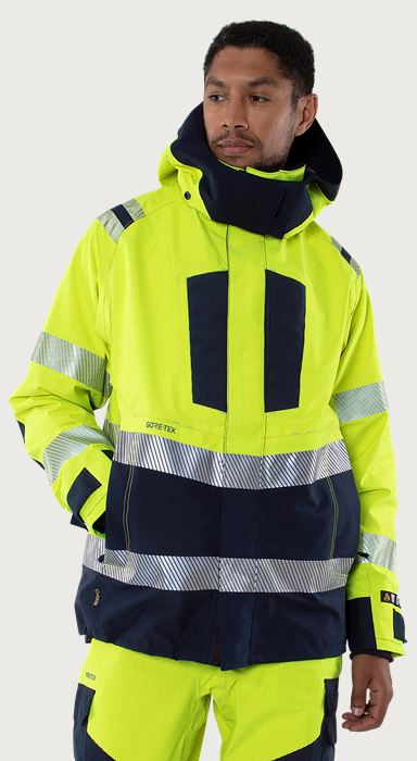 Flamestat high vis GORE-TEX PYRAD® shelljack klasse 3 4095 GXE Fristads Medium