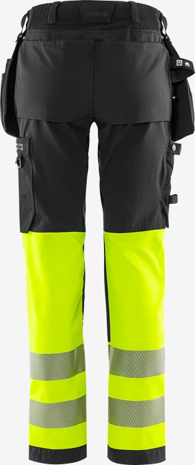 Pantaloni craftsman stretch Green donna High Vis CL.1 2663 GSTP 3 Fristads