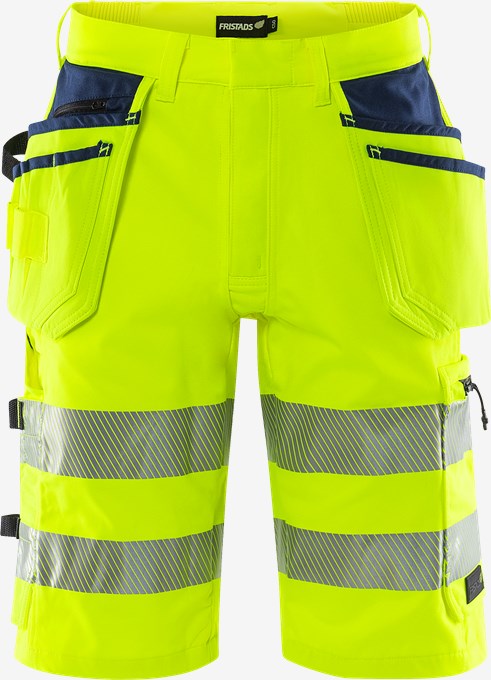 High Vis Green Handwerker Stretch-Shorts Kl. 2 2646 GSTP 1 Fristads