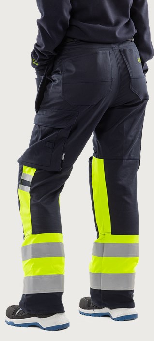 Flamestat high vis håndværker stretch bukser dame kl. 1 2271 ATHF 2 Fristads