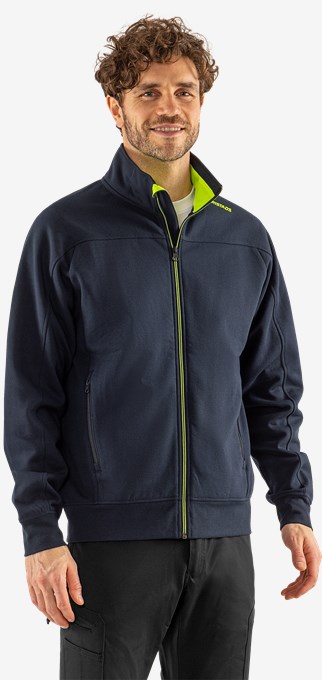 Sweatshirt jacket 7552 GSM 5 Fristads