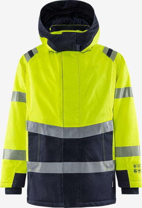 Flamestat high vis Airtech® winter parka class 3 4086 ATHR 2 Fristads