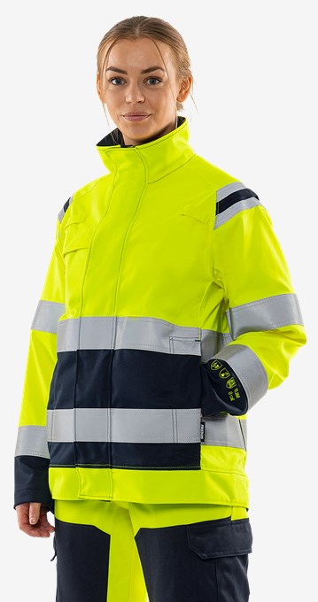 Flamestat high vis stretch jacket woman class 3 4161 ATHF 5 Fristads