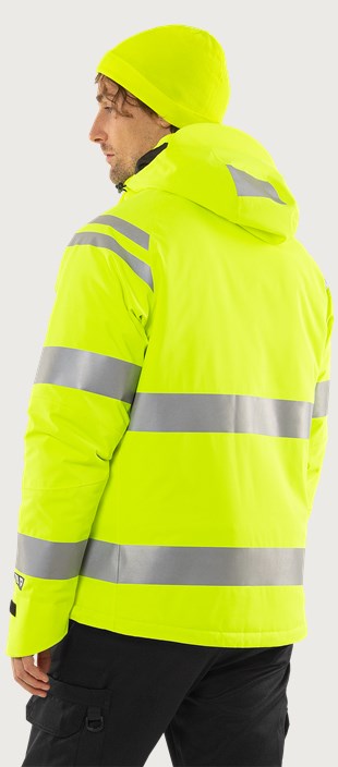 High vis Green stretch talvitakki lk 3 4682 GLPS 3 Fristads