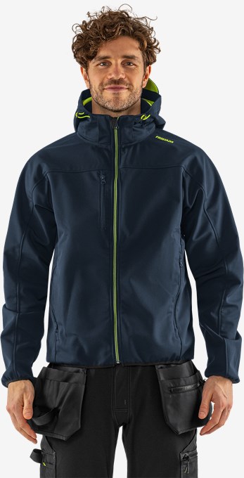 Hooded softshell jacket 4655 GBF 5 Fristads