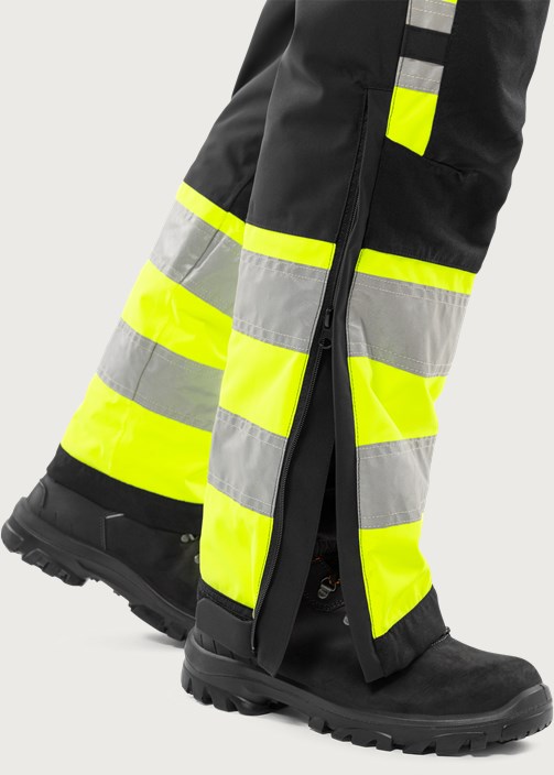 High vis Green stretch talvihousut lk 1 2681 GLPS 3 Fristads