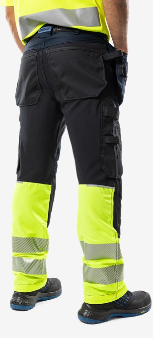  High Vis Handwerker-Stretchhose Kl 1 2906 GWM  7 Fristads