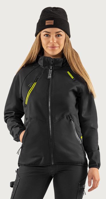 Functional hooded softshell jacket woman 4872 GBF Fristads Medium