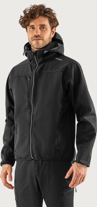 Hooded softshell jacket 4655 GBF Fristads Medium