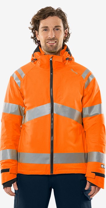 High vis Green sztreccs téli dzseki class 3 4682 GLPS 5 Fristads