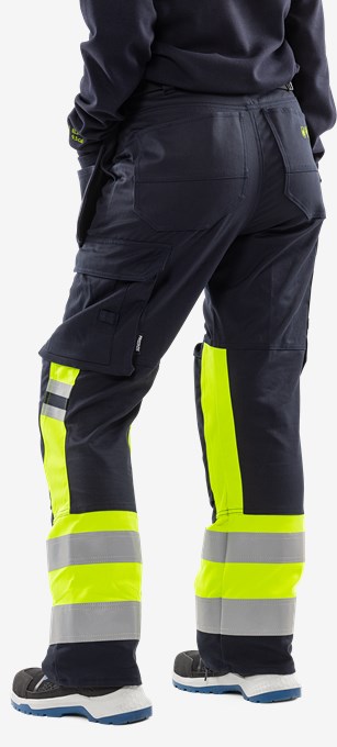 Flamestat high vis craftsman stretch trousers woman class 1 2271 ATHF 6 Fristads