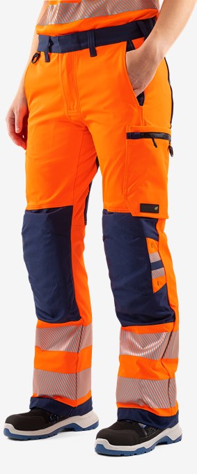 High Vis Green Stretchhose Damen Kl. 2 2665 GSTP 5 Fristads