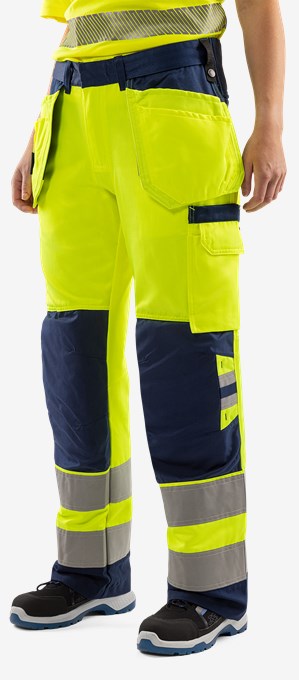 High vis craftsman trousers woman class 2 2671 GPLU 3 Fristads