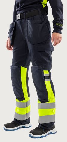 Pantaloni craftsman stretch Flamestat donna High Vis CL. 1 2271 ATHF Fristads Medium