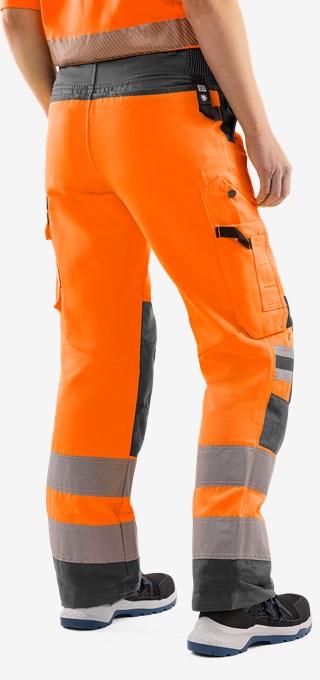 Green dámské výstražné kalhoty třída 2 2642 GPLU 4 Fristads