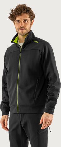 Sweatshirt-jacka 7552 GSM Fristads Medium