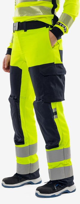 Flamestat high vis stretch trousers woman class 2 2169 ATHF 6 Fristads