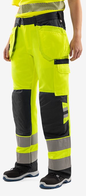 High vis craftsman trousers woman class 2 2671 GPLU 3 Fristads